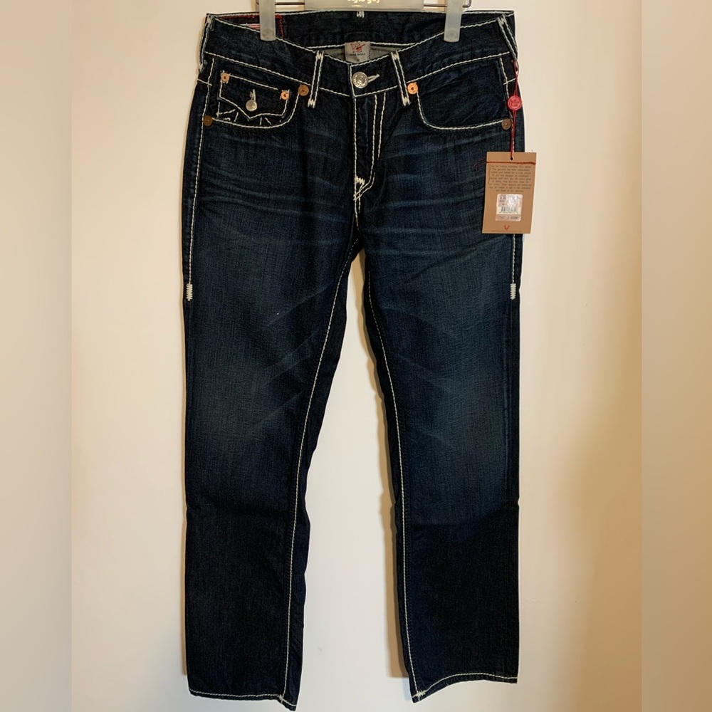 NWT True Religion Men’s Straight Denim Made in USA  : Y2K Version